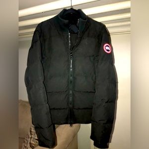 MENS CANADA GOOSE WYNDHAM PARKA JACKET XL IN BLACK